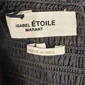 Etoile Isabel Marant 2 tier skirt with smocking  waist. NWT